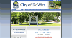Desktop Screenshot of dewittmi.org